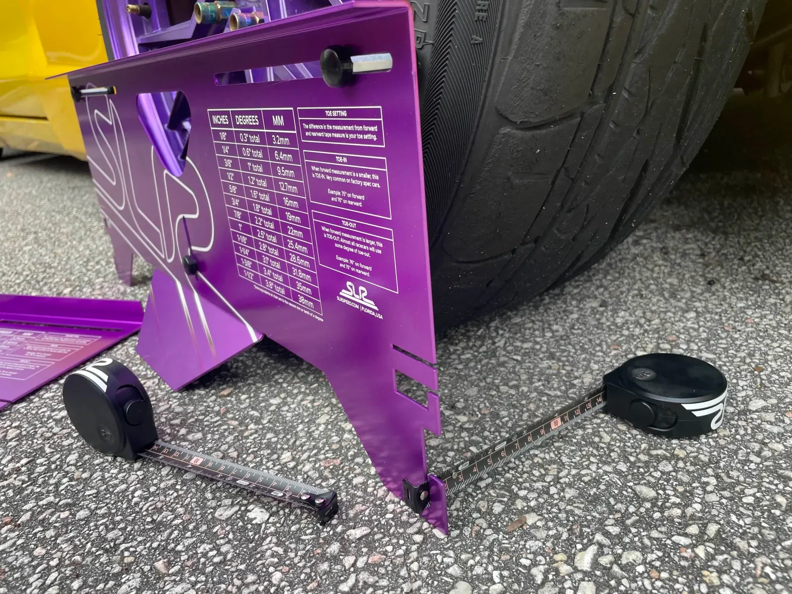 SLR Toe Plate for Racing & Drifting - Wheel Alignment Setting - Image 3