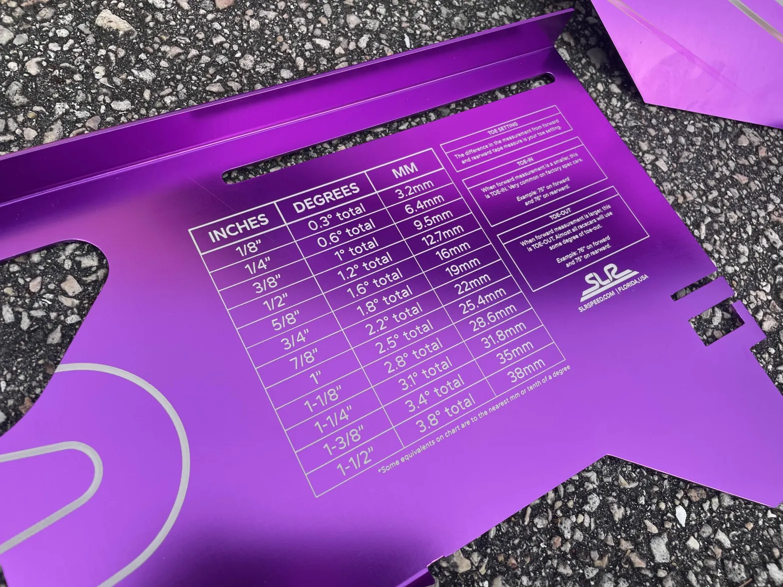 SLR Toe Plate for Racing & Drifting - Wheel Alignment Setting - Image 4